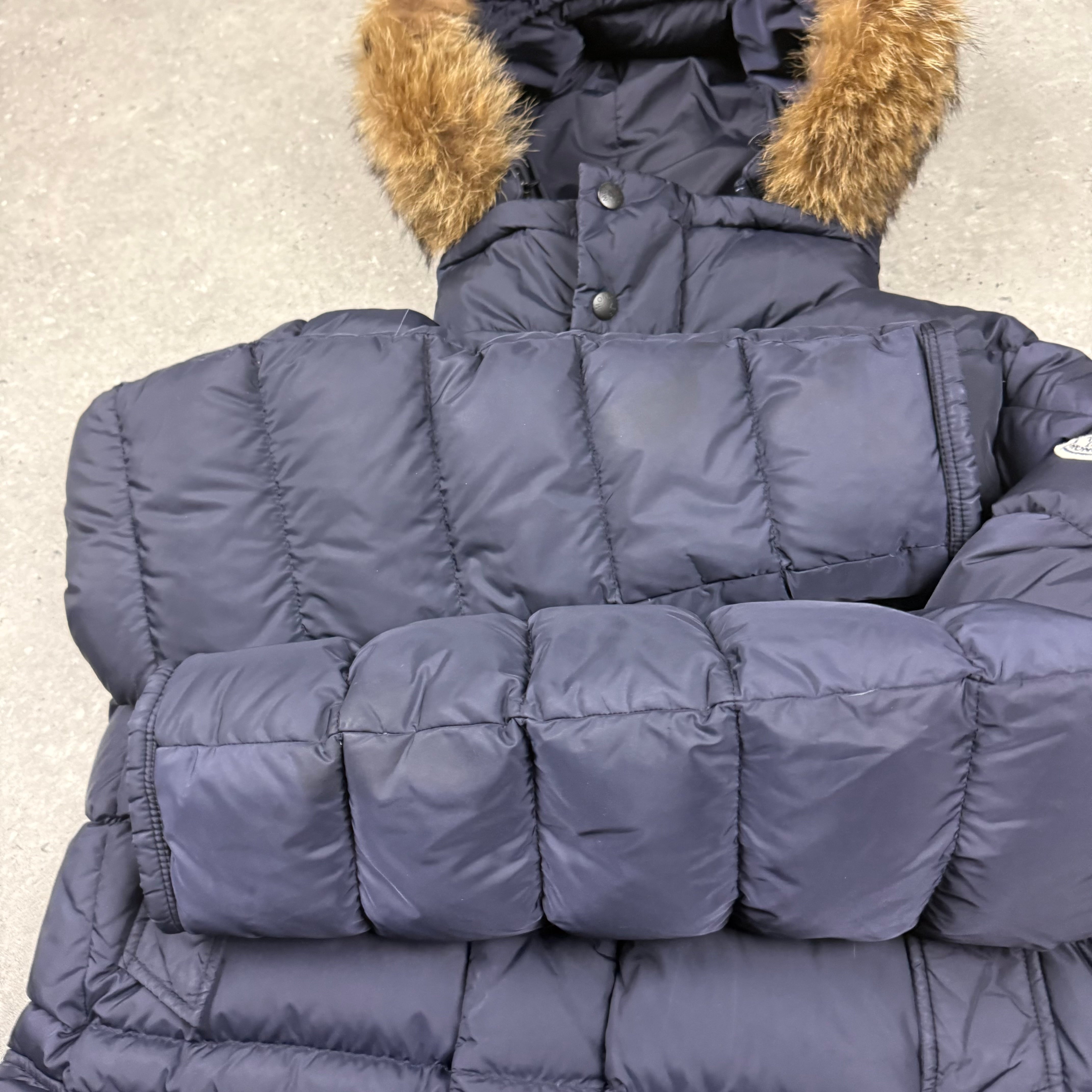 MONCLER CLUNY JACKET NAVY - 3 (M)
