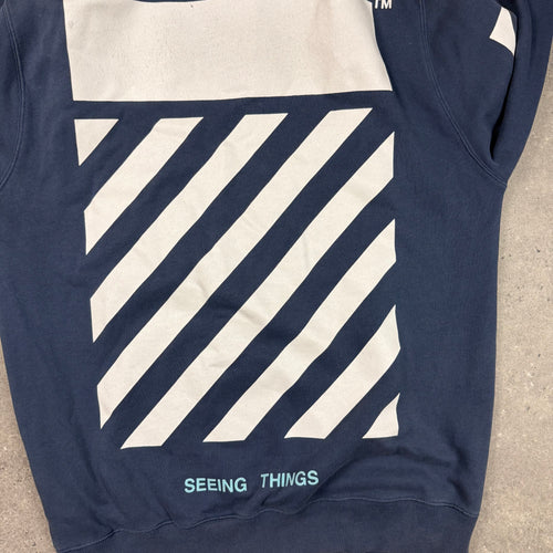 OFF WHITE HOODIE -  (FITS A LARGE)