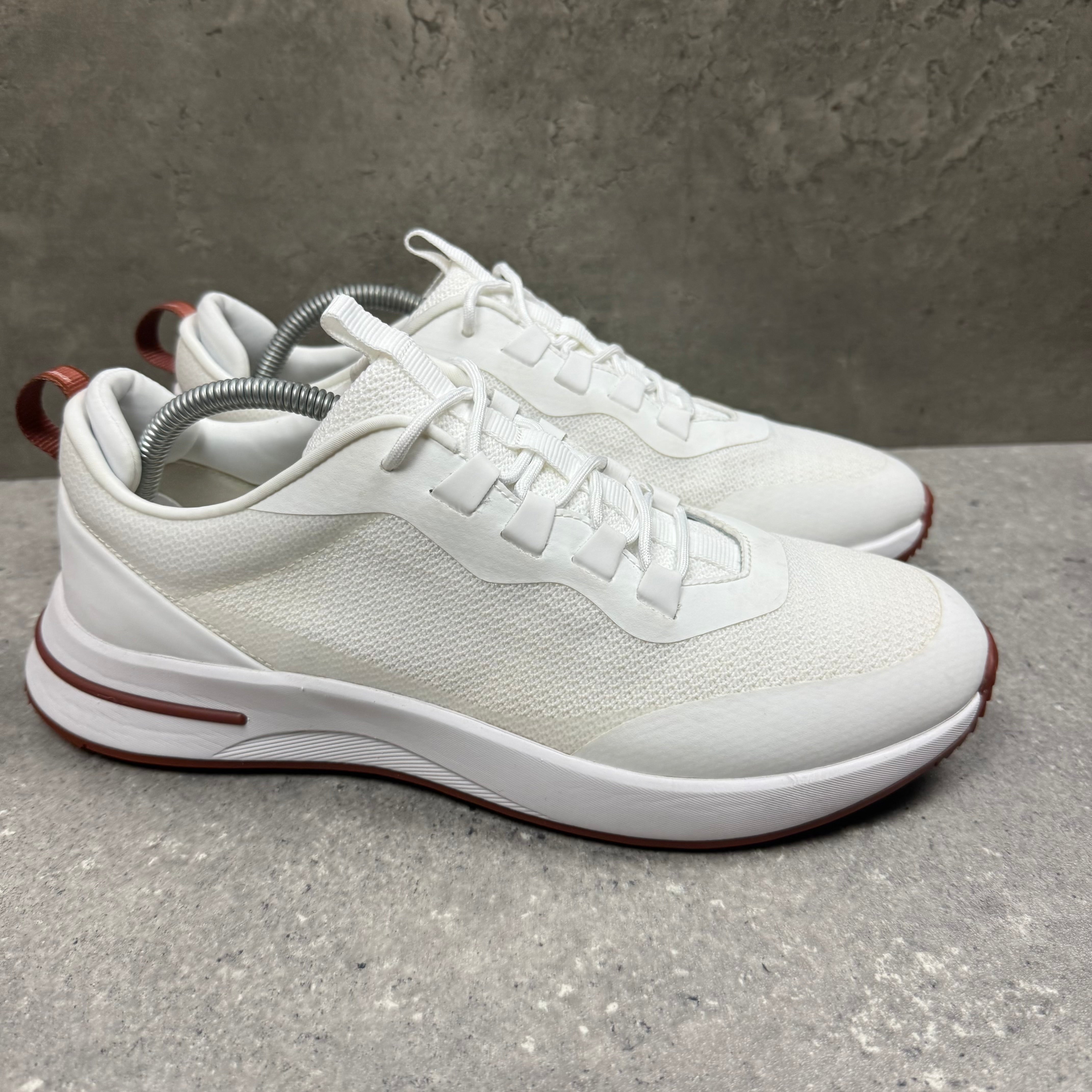 LORO PIANA WEEKEND WALK WHITE - (EU42.5 / UK8.5)