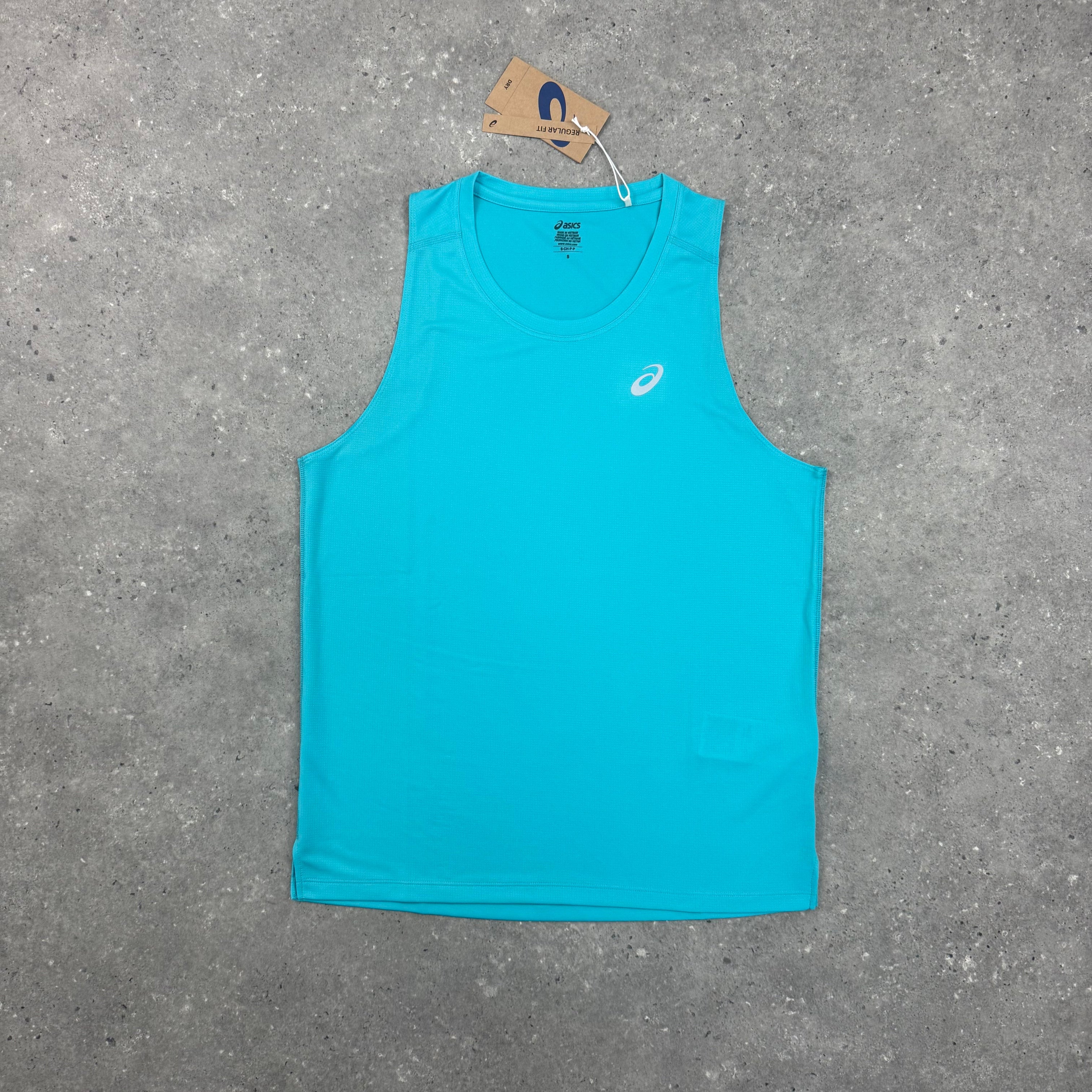 ASICS CORE VEST - ENERGY AQUA