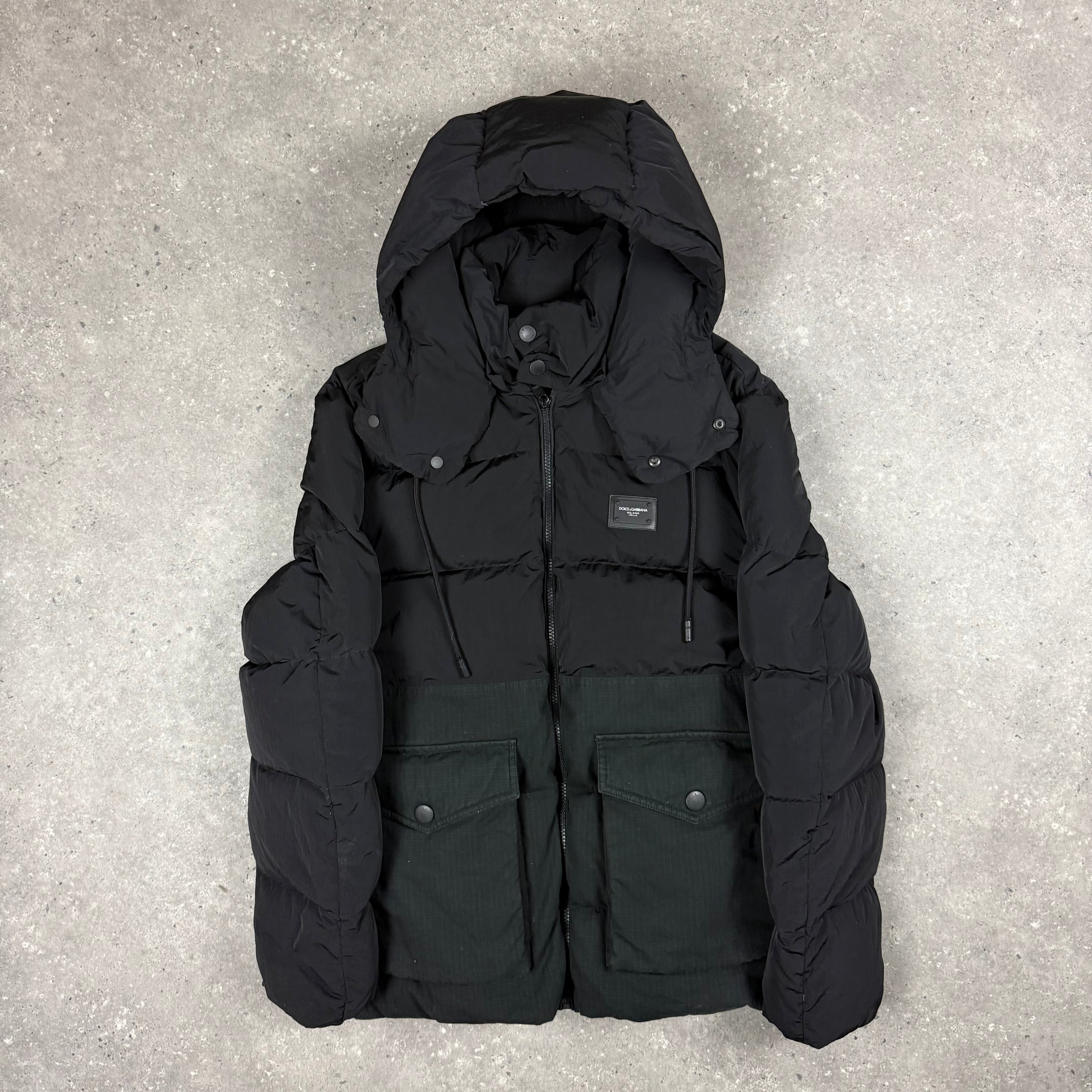 DOLCE & GABBANA JACKET BLACK- (M)