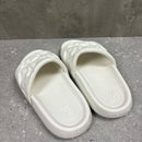 LOUIS VUITTON WATERFRONT MULES SLIDERS WHITE - EU40 (FITS UK 7.5)