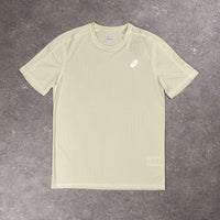 ASICS JACQUARD T-SHIRT - MINERAL BEIGE