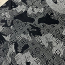 LOUIS VUITTON CAMO JACQUARD T-SHIRT - (S)