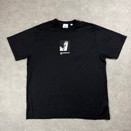 BURBERRY SWAN T-SHIRT BLACK - (M)