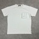 LOUIS VUITTON MONOGRAM WHITE T-SHIRT - (S)