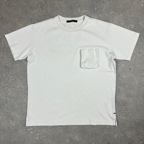 LOUIS VUITTON MONOGRAM WHITE T-SHIRT - (S)