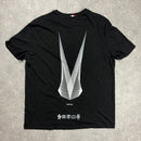 MONCLER T-SHIRT BLACK BADGE - (XL)