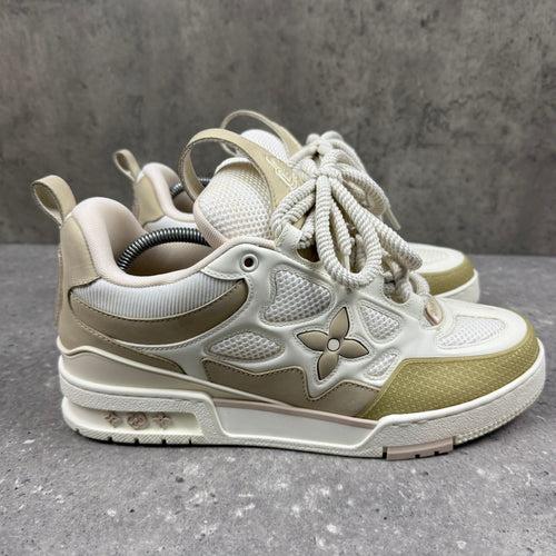 LOUIS VUITTON BEIGE SKATES - EU 43 (FITS UK 10)
