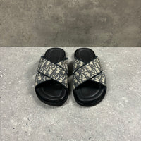 DIOR ALIAS SANDALS BLUE OBLIQUE - (EU42 / UK8)