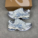ASICS GEL KAYANO 14 - WHITE / LIGHT NAVY