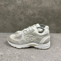 CHANEL RUNNERS WHITE -  (EU40 / UK6)