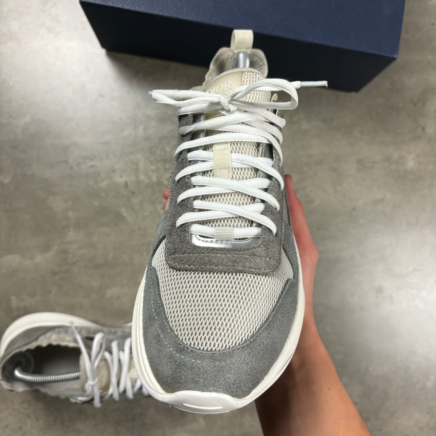 DIOR B25 TRAINERS - (FITS 10-11)