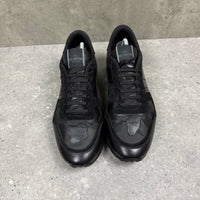 VALENTINO ROCKRUNNER BLACK - (EU44 / UK10)
