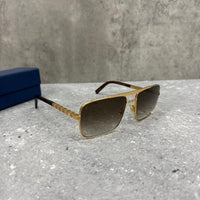 LOUIS VUITTON ATTITUDE SUNGLASSES - GOLD