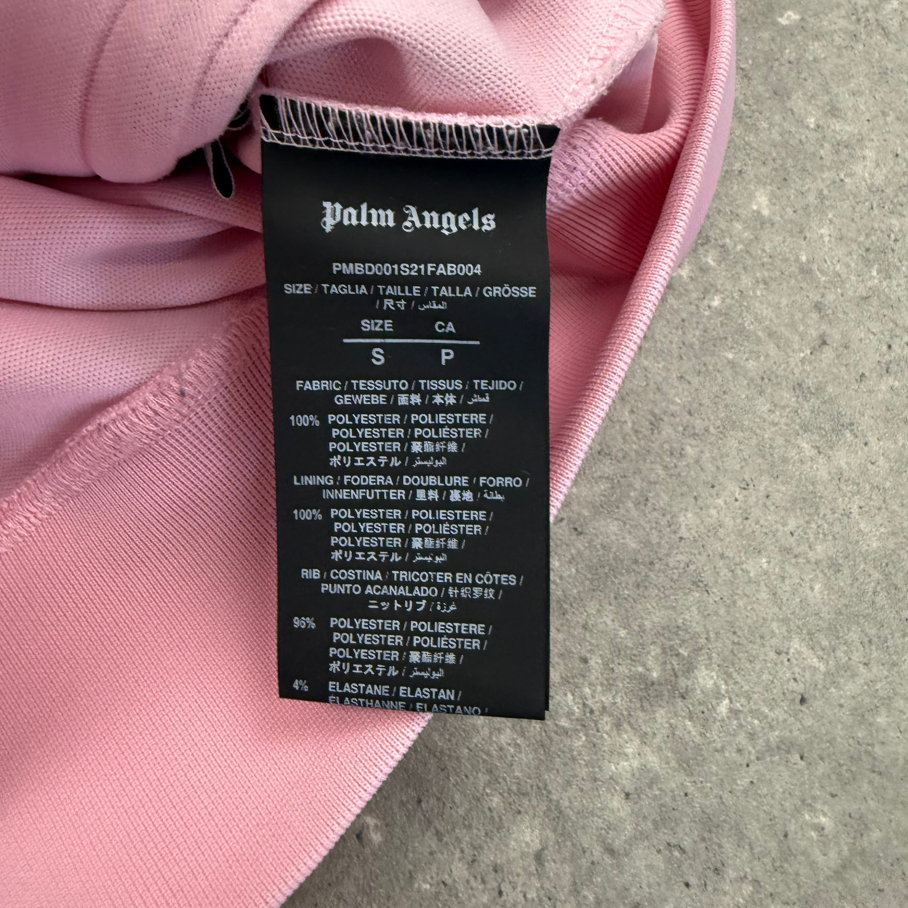 PALM ANGELS ZIP-TOP PINK - (S)