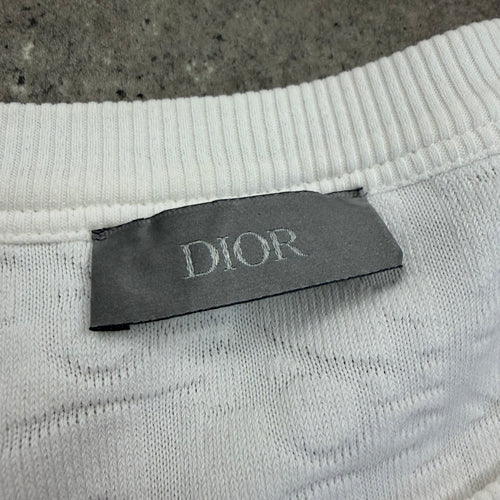DIOR TOWEL T-SHIRT WHITE - XL