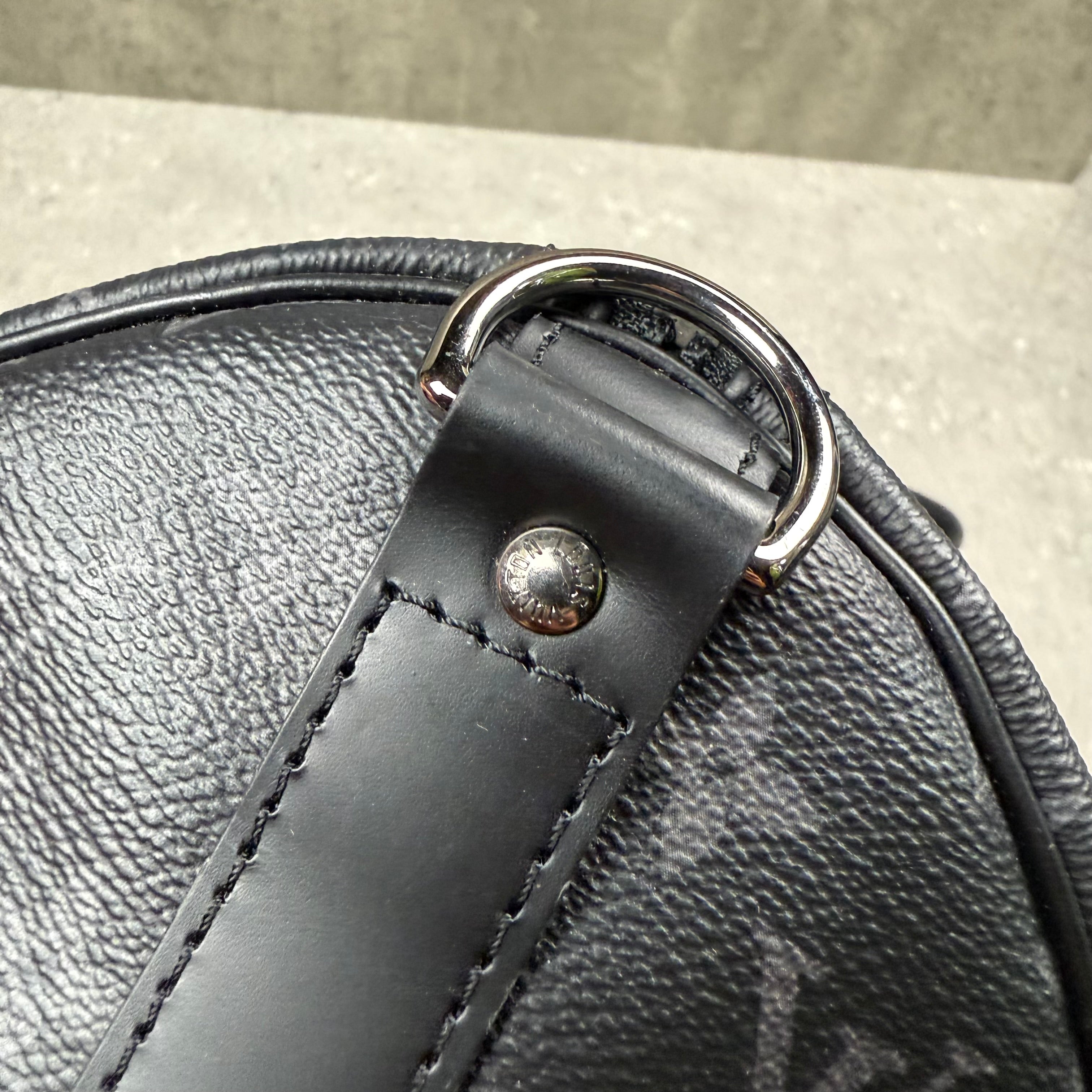 LOUIS VUITTON KEEPALL 45 DUFFLE BAG - BLACK ECLIPSE