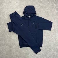 NIKE CLUB FLEECE TRACKSUIT - NAVY