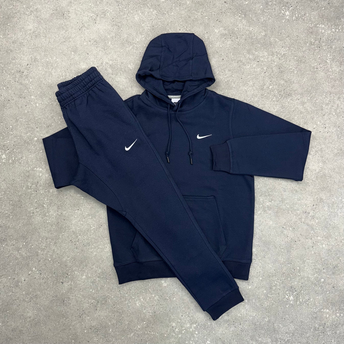 NIKE CLUB FLEECE TRACKSUIT - NAVY