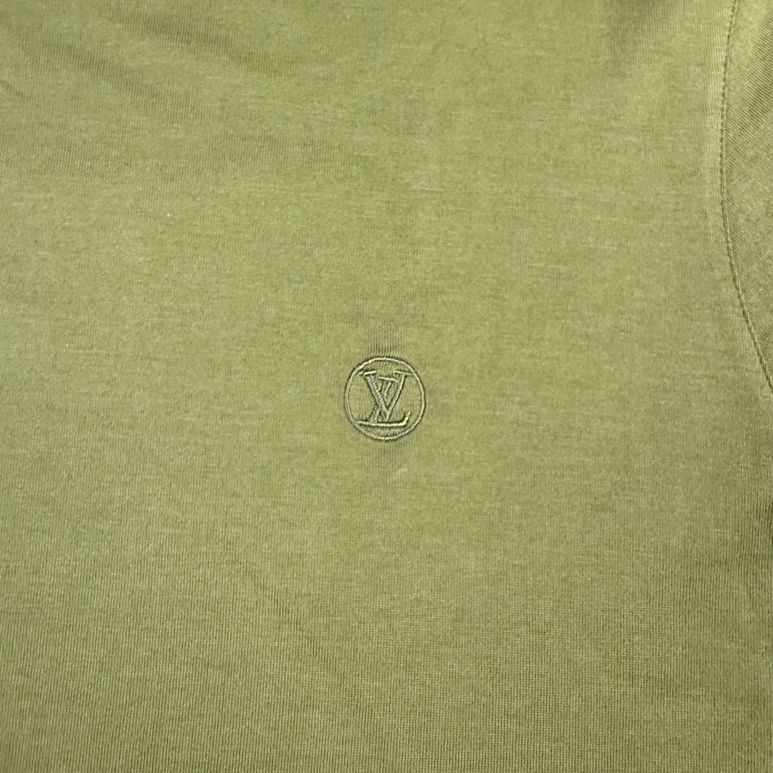 LOUIS VUITTON T-SHIRT KHAKI - (M)