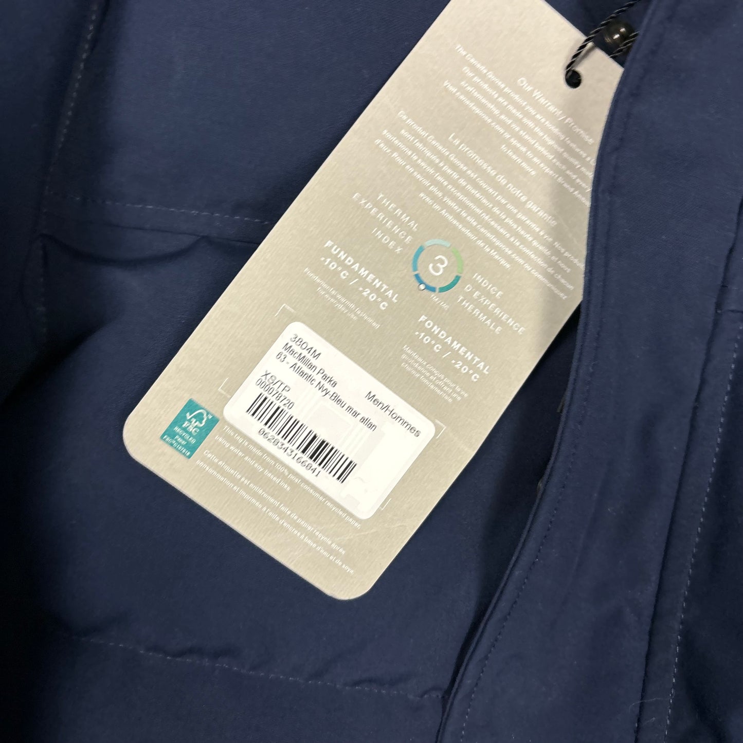 CANADA GOOSE MACMILLAN PARKA - XS