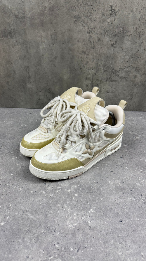 LOUIS VUITTON BEIGE SKATES - EU 43 (FITS UK 10)