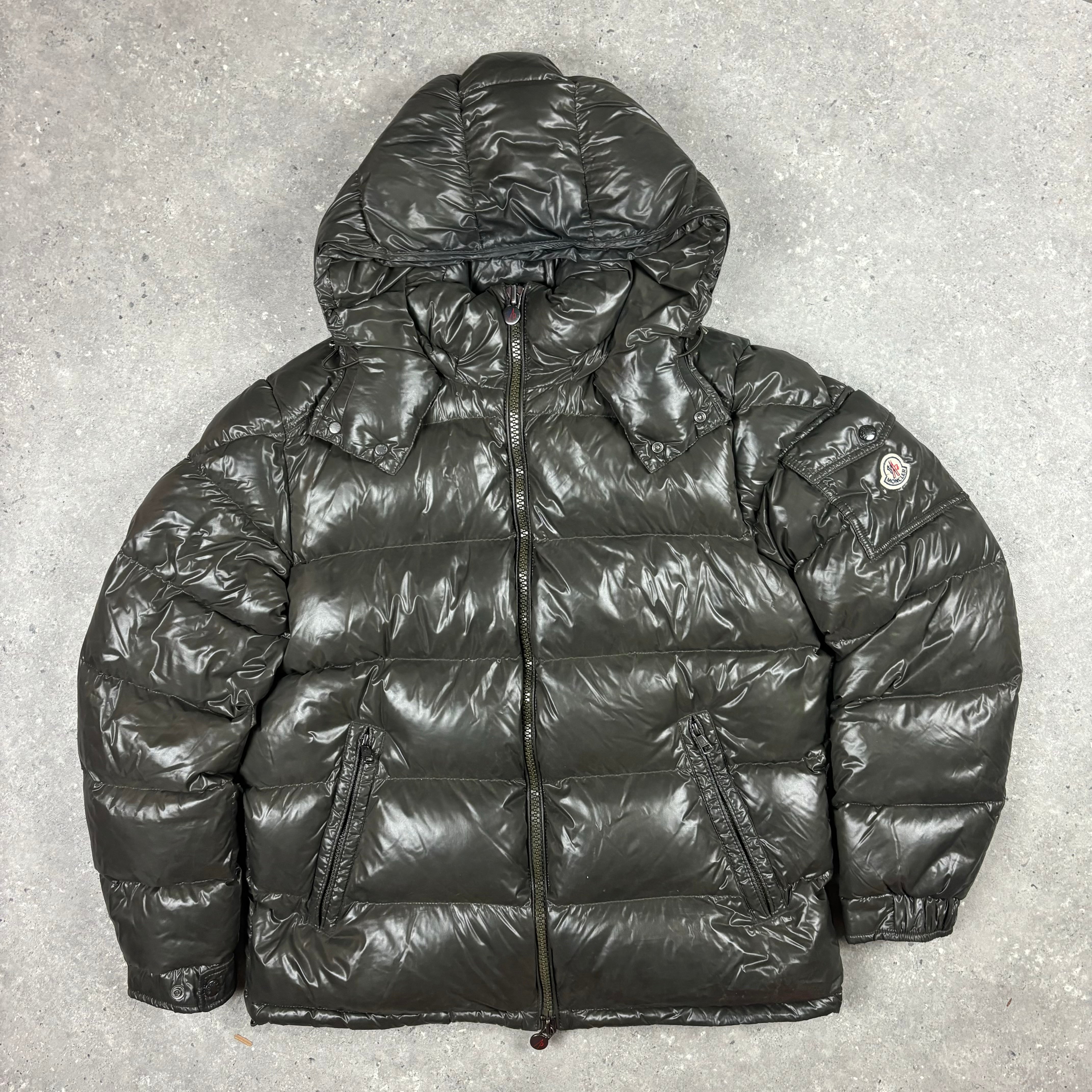 MONCLER MAYA JACKET KHAKI - (XL)