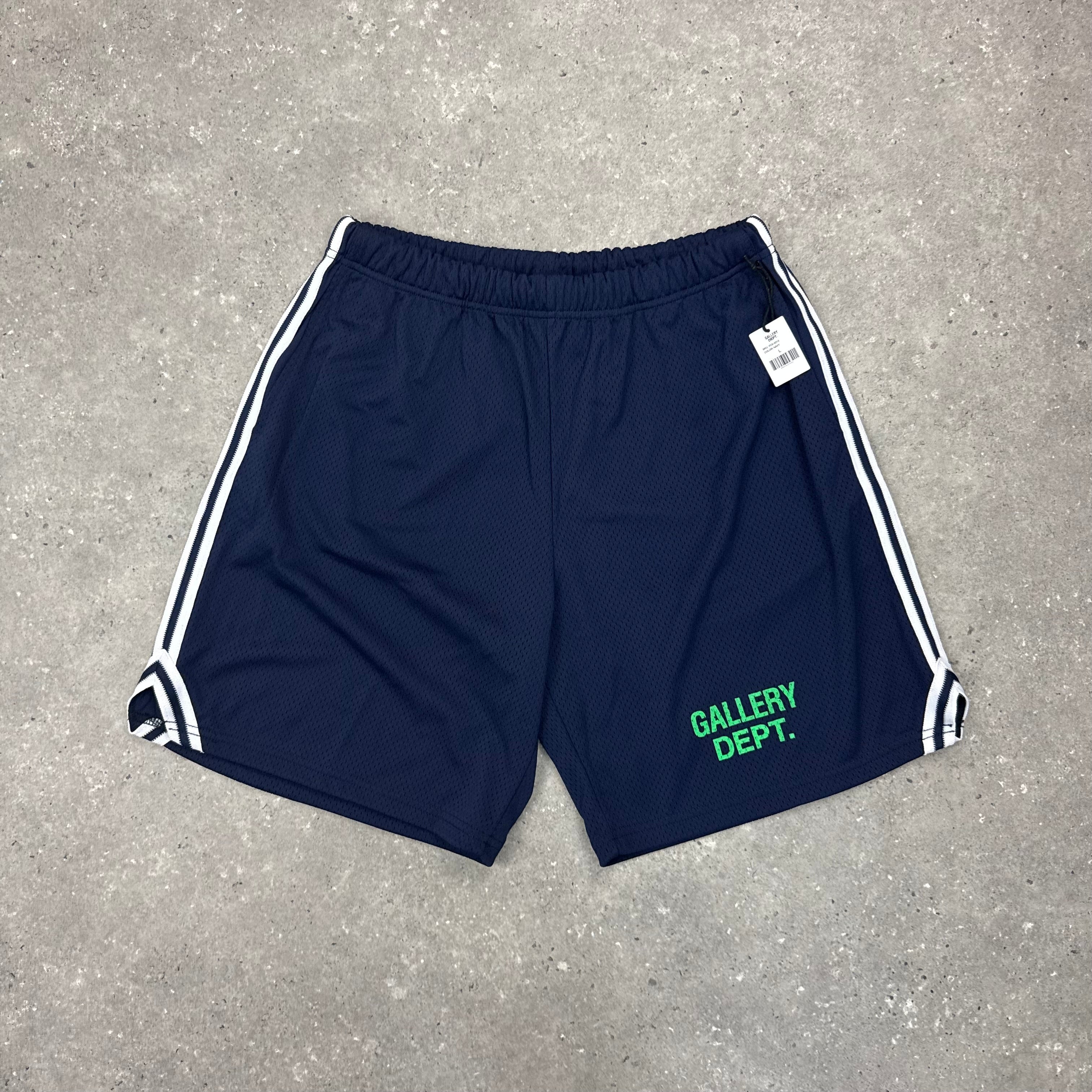 GALLERY DEPT GREY VENICE SHORTS - NAVY BLUE