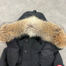 CANADA GOOSE WYNDHAM PARKA BLACK - (S)