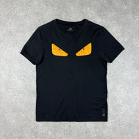 FENDI EYES T-SHIRT BLACK - 48 (FITS S)