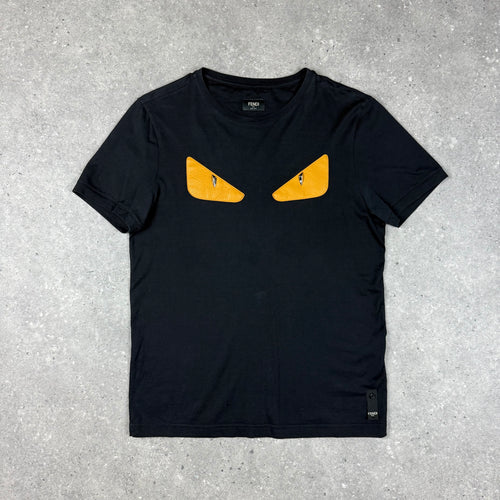 FENDI EYES T-SHIRT BLACK - 48 (FITS S)