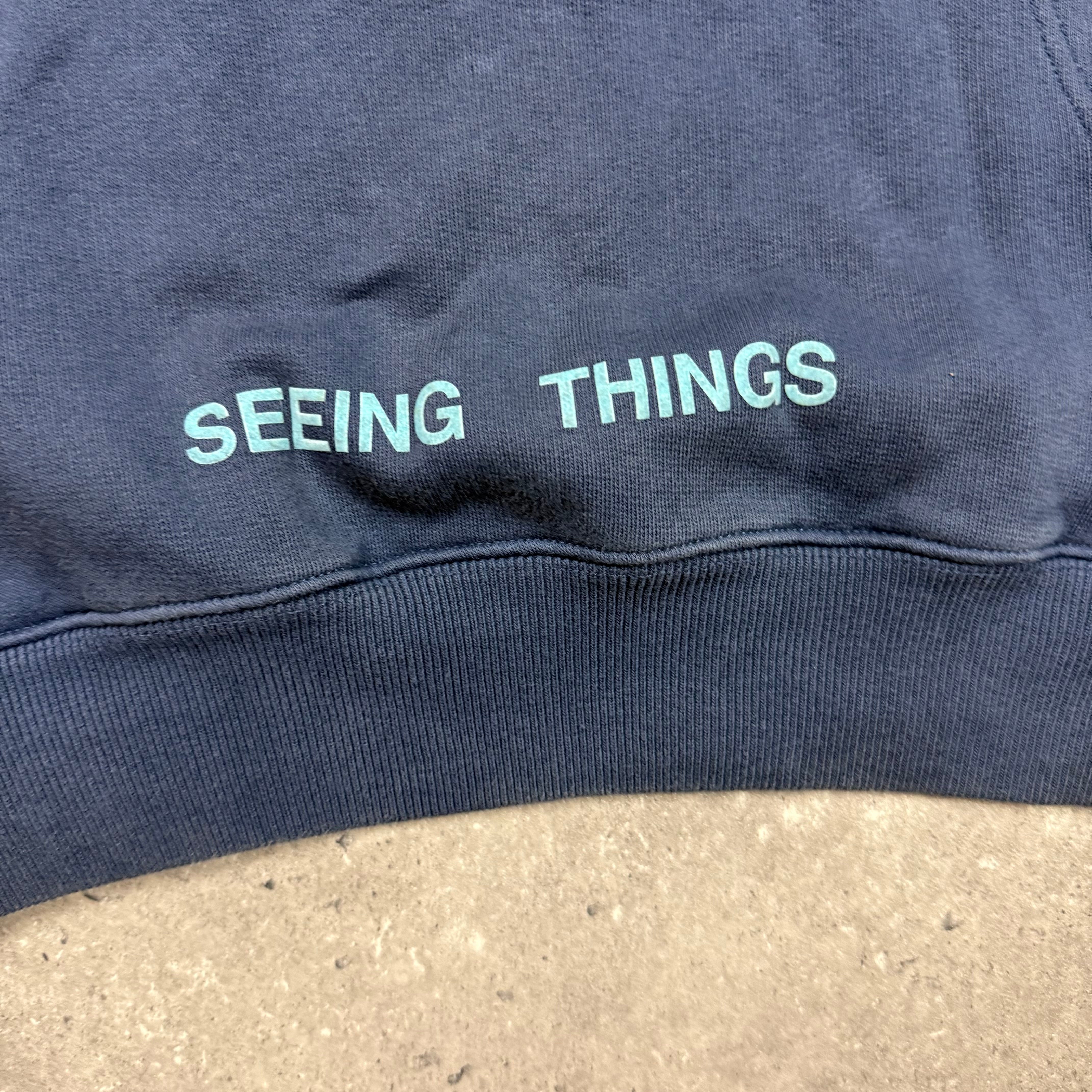 OFF WHITE HOODIE -  (FITS A LARGE)