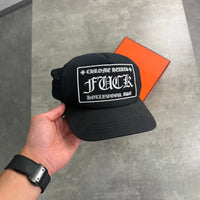 CHROME HEARTS “FUCK HOLLYWOOD” CAP - BLACK