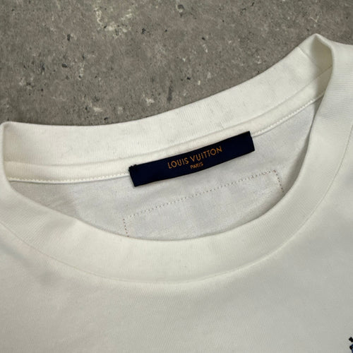 LOUIS VUITTON STITCH PRINT T-SHIRT - (L)