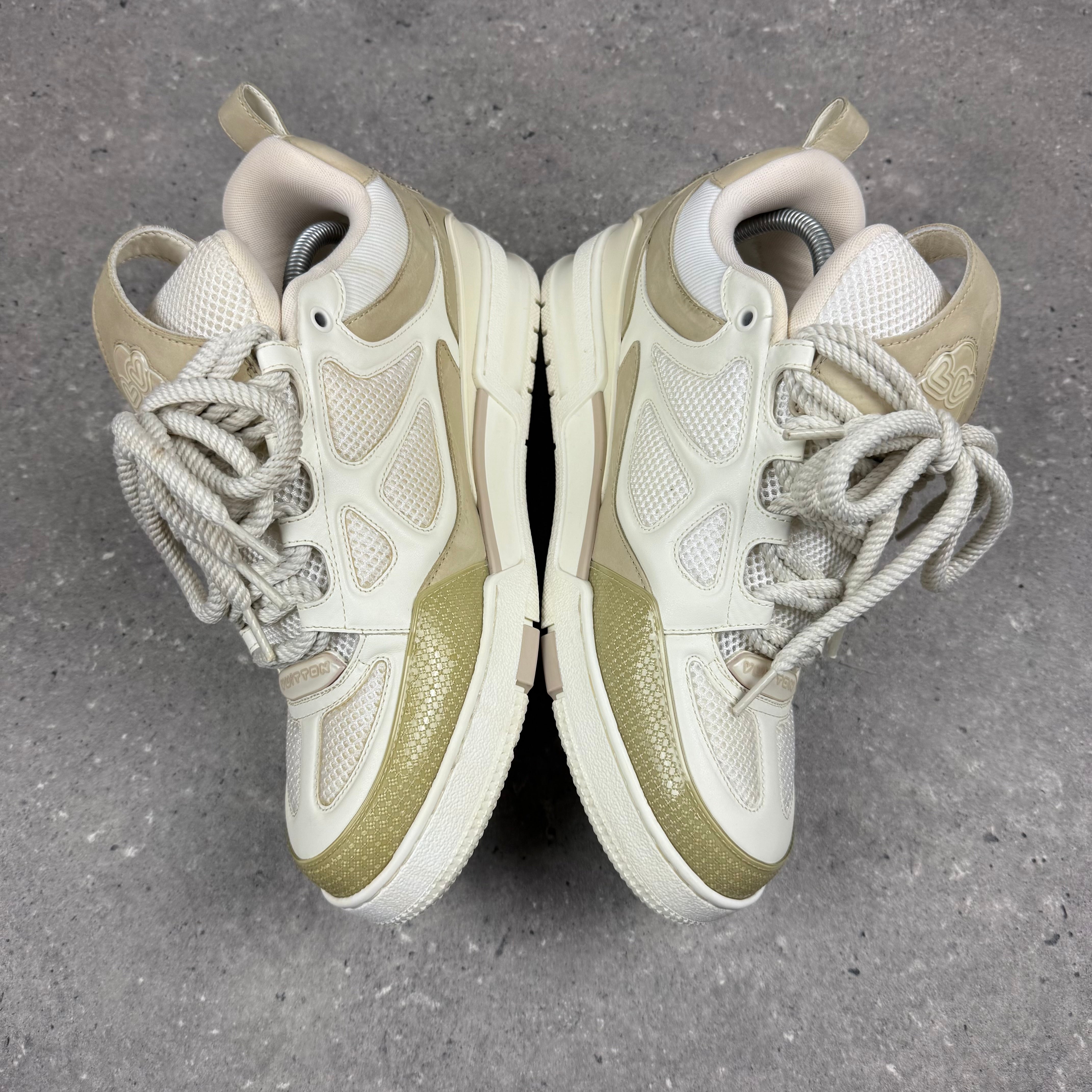 LOUIS VUITTON BEIGE SKATES - EU 43 (FITS UK 10)