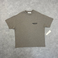 ESSENTIALS SS25 T-SHIRT - HEATHER GREY