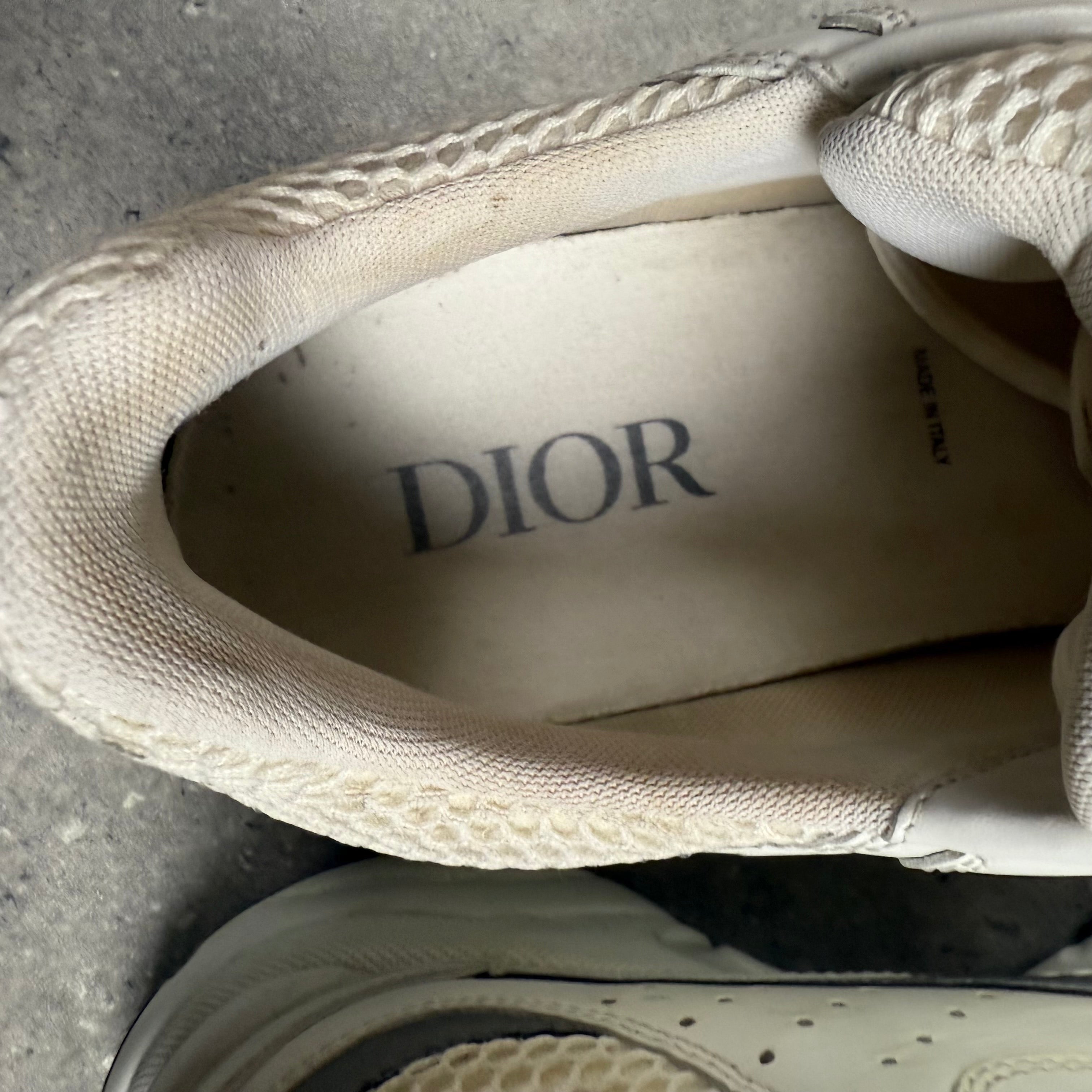 DIOR B22 WHITE - (EU 43 / UK 9)