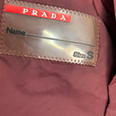 PRADA  NYLON JACKET RED - (S)