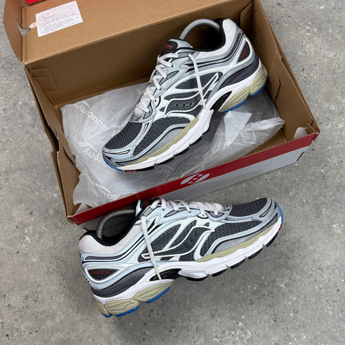 SAUCONY OMNI PRO GRID 9 - GREY / SILVER