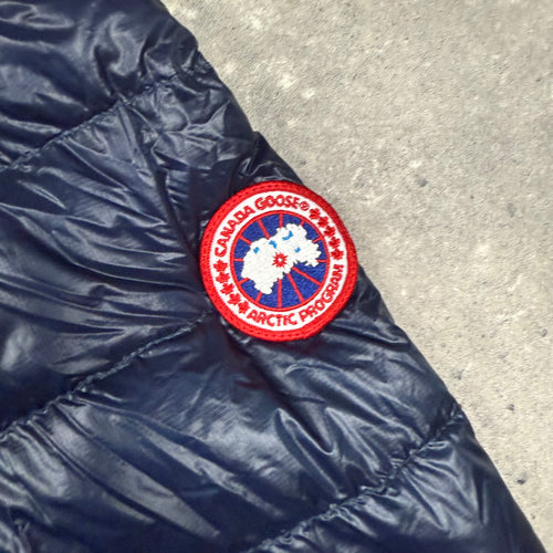 CANADA GOOSE HYBRIDGE PARKA NAVY - (XL)