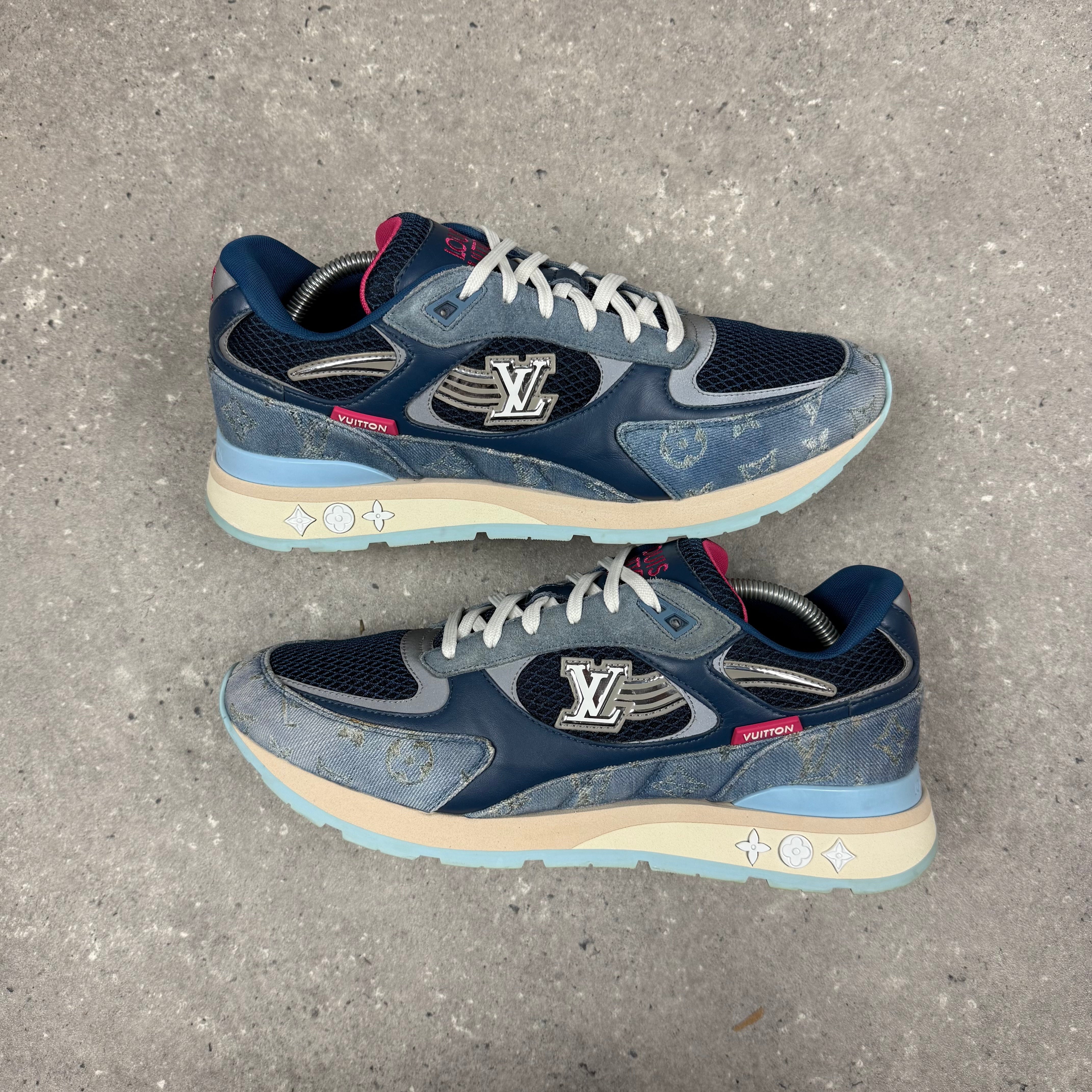 LOUIS VUITTON RUNAWAY BLUE DENIM - EU 44 (FITS UK 11)