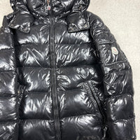 MONCLER MAYA GIUBBOTTO JACKET BLACK - 0 (XS)