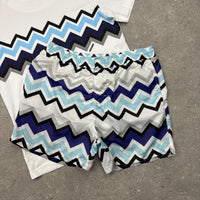 MISSONI ZIGZAG SWIM SHORTS - (S)