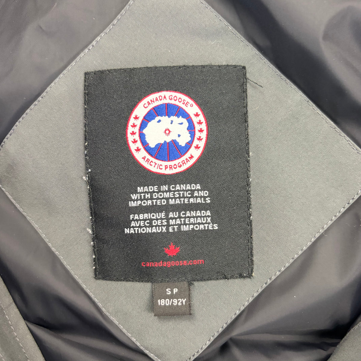 CANADA GOOSE EMORY PARKA GREY - (S)