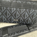 DIOR DIAMOND MESSENGER BAG - BLACK