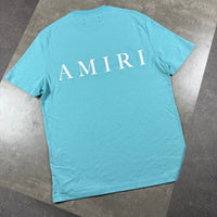 AMIRI MA LOGO T-SHIRT - BABY BLUE