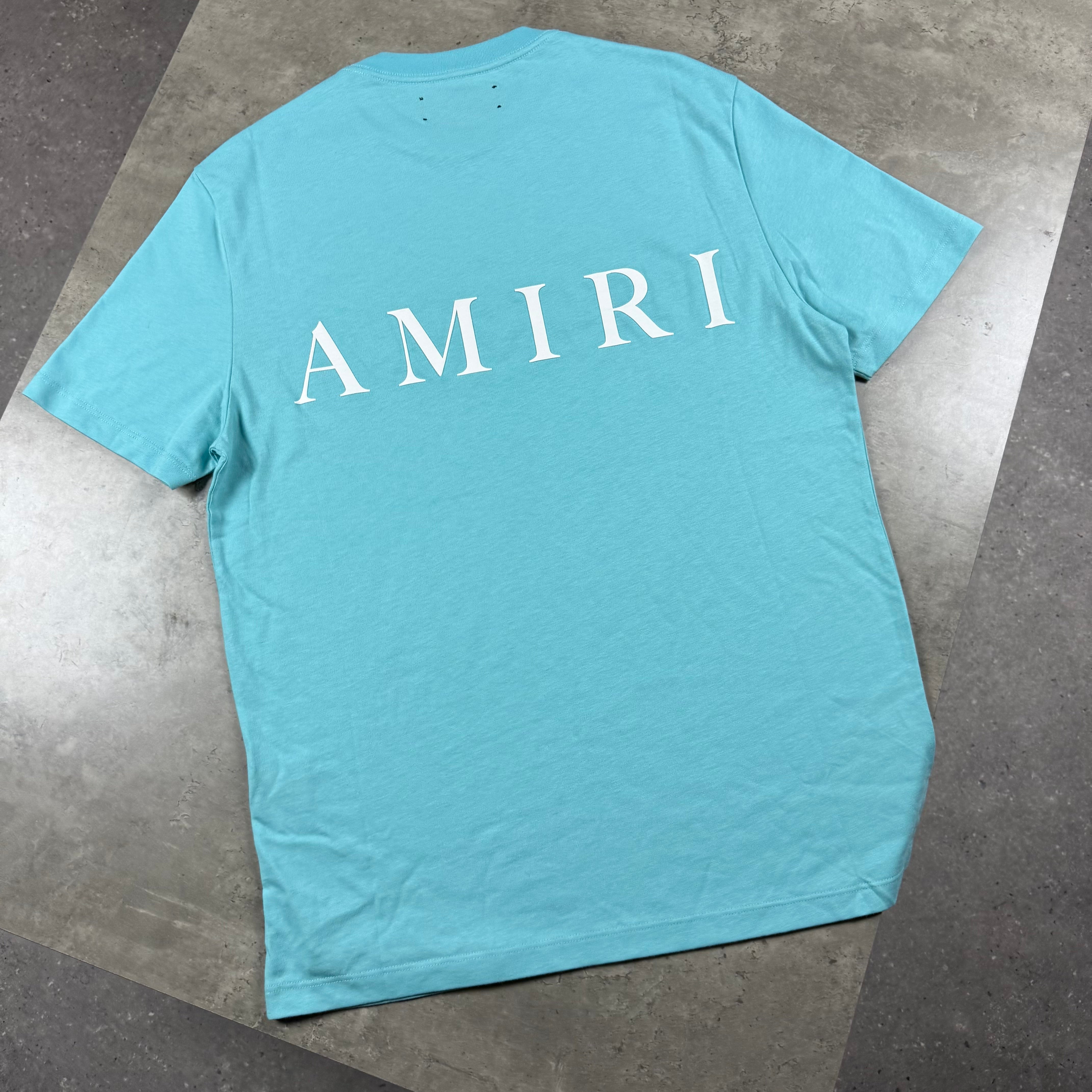 AMIRI MA LOGO T-SHIRT - BABY BLUE