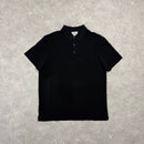 HERMES “H” POLO T-SHIRT BLACK - (S)