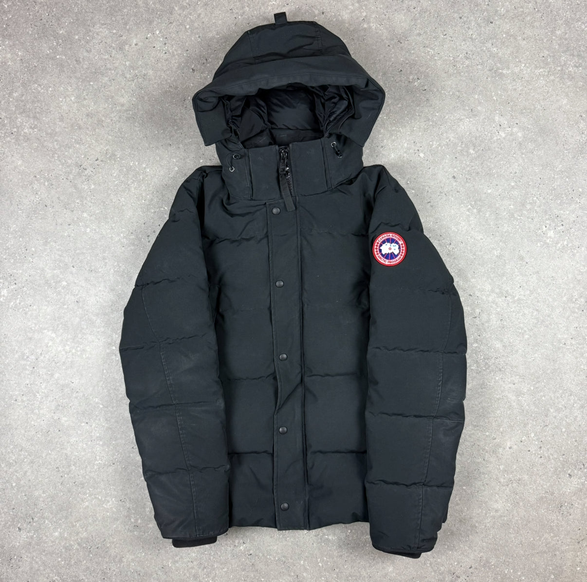CANADA GOOSE WYNDHAM PARKA BLACK - (L)